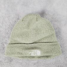 The North Face Unisex One Size Green Knit Beanie Hat 