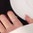 Simple Cool Ins Style Personality Adjustable Open Ring Female Finger Alloy Ri ba