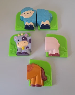 LeapFrog Fridge Phonics Farm Matching Magnets Barn Kids Game Lot of 5 Mix Learn - Image 1 of 4