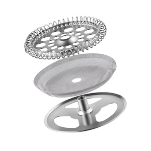 Piezas de filtro de 2,6 pulgadas para prensa francesa de 350 ml juego de 3 piezas de acero inoxidable con... - Imagen 1 de 7