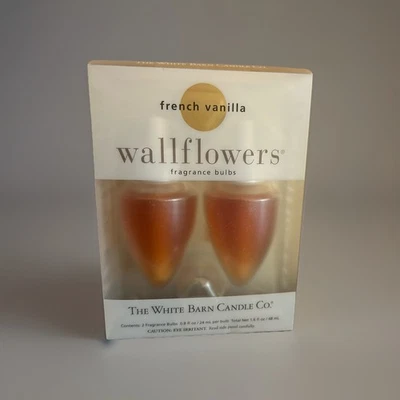 Bath & Body Works Plug White Barn French Vanilla Wallflowers Fragrance Boxed - Image 1 of 2