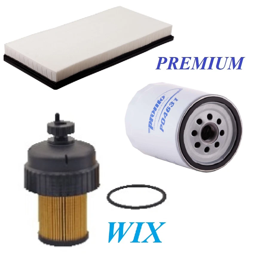 Kit de filtros de puesta a punto para Chevrolet Express 2500 V8 6,5 L; turbo diésel 1996-1997 Foto 1 de 1