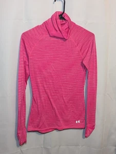 Suéter Under Armour Mujer Medio Rosa Todas las Temporadas Equipo Cuello Alto Manga Larga - Imagen 1 de 16
