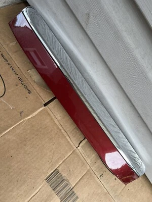 04-09 NISSAN QUEST REAR HATCH LIFT GATE TRIM MOLDING NO CAMERA OPTION CHROME A15 - Image 1 of 4