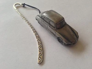 French DS2 (Late Version) ref39 FULL CAR on a Pattern bookmark with cord - Picture 1 of 1