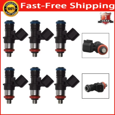 Inyector de combustible 6 piezas FJ1000 para Mercury Sable 2008 2009 y Ford Taurus X 3,5 L V6 Foto 1 de 4