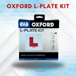 Oxford L Plate Kit | L PLATE FOR MOTORBIKE | L PLATE STICKERS - Picture 1 of 4