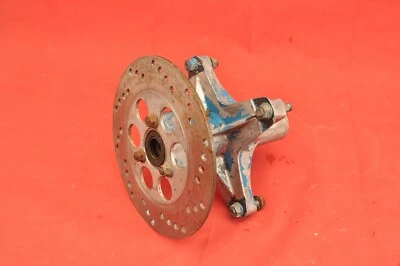 1982 HONDA ATC250R ATC 250R 250 Front Brake Rotor W/ Spindle Hub Wheel Mount - Image 1 of 4