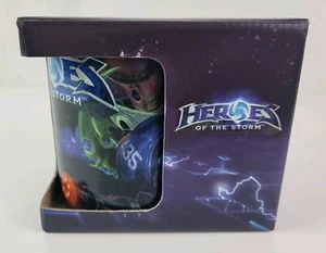 Rare Heroes of The Storm Blizzard Entertainment Coffee CUP MUG Ceramic 2016 BOX - Picture 1 of 9