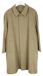 Schneiders Fabius Abrigo Hombre GB 48 Lana Cachemira Mezcla Cuello Polo Beige - Imagen 1 de 10
