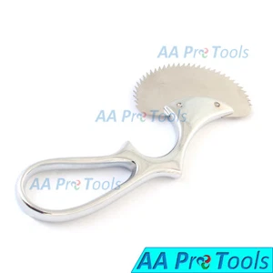 Sierra de hueso 6" acero inoxidable en ángulo ortopédicos instrumentos quirúrgicos y veterinarios - Imagen 1 de 2