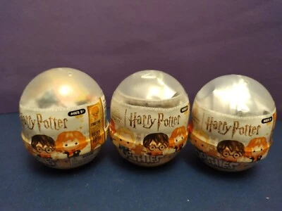 Ooshies Coleccionables Harry Potter• Mundo Mágico• Lote de 3 Cápsulas Selladas/Nuevo Foto 1 de 2