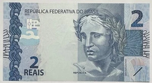 BRASIL - 2 REALES - GEMA UNC - Imagen 1 de 2