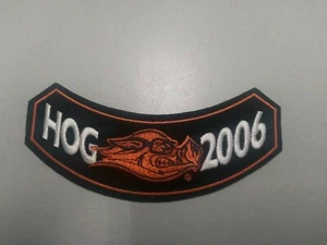 2006 HOG Rocker Patch Harley Davidson - Picture 1 of 1