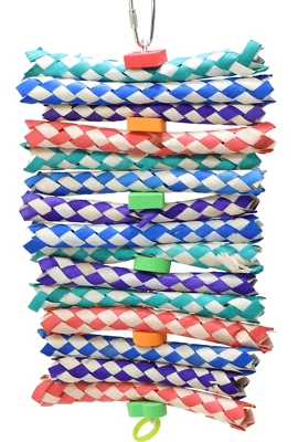 1798 BIG FOAMY DELIGHT BONKA BIRD TOYS parrot toy cages shred cockatiel conure