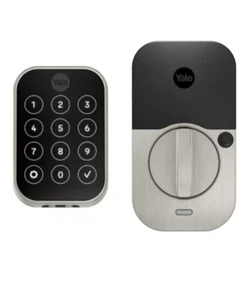 NEW Yale Assure Lock 2 Key-Free Touchscreen Wi-Fi Ridgefield Handle Satin Nickel - Picture 1 of 7