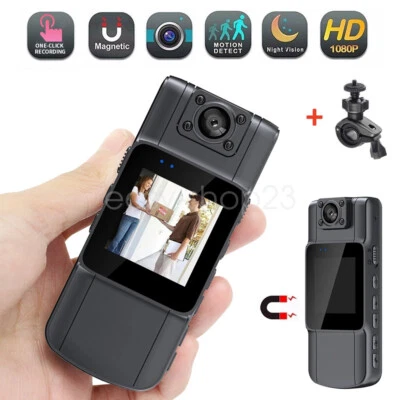 1080P HD Body Camera Outdoor Action Cam Night Vision Video Recorder for Car Bike - Image 1 of 4