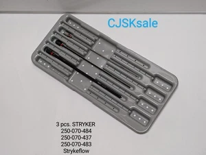 3 pcs. STRYKER 250-070-484  250-070-437  250-070-483 Strykeflow (USED). - Picture 1 of 18