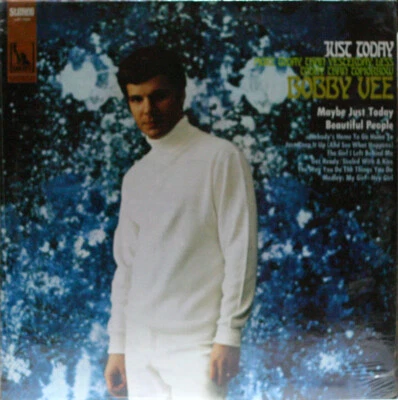BOBBY VEE Just Today Liberty LST-7554 SEALED POP ROCK  1968 33RPM - Image 1 of 2