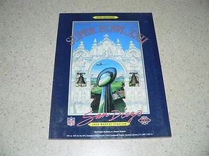 Super Bowl XXII Official Game Program Washington Redskins vs Denver Broncos '88 - Picture 1 of 4