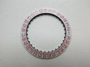 Felsa cal. 4008 Swiss red DATE disk pos. at 3 watch movement part - Picture 1 of 3