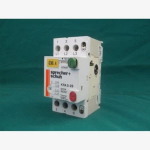 Sprecher+Schuh KTA 3-25, 0.16-0.25 Amp 3-phase motor starter - Picture 1 of 3