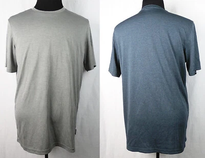 Lot of 2 Gerry S/S Poly/Nylon Performance T-Shirts Gray & Blue L - Image 1 of 4