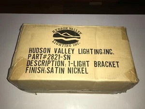 Hudson Valley Lighting 2821-SN Cumberland Collection - One Light Wall Sconce - Picture 1 of 6