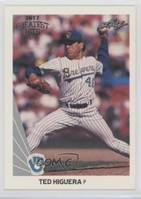 2017 Leaf Greatest Hits 1990 Buyback /3 Teddy Higuera Ted #506