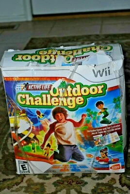 Active Life: Outdoor Challenge game and mat (Nintendo Wii, 2008) - Image 1 of 4