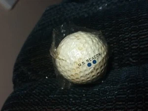 Vtg. US Beacon Vulcanized Golf Ball -Blue Dot- Still Factory Sealed! - Picture 1 of 2