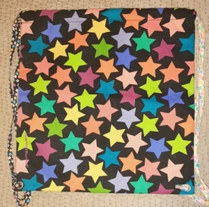 Littlemissmatched lucky stars Drawstring Bag New without Tags - Picture 1 of 3