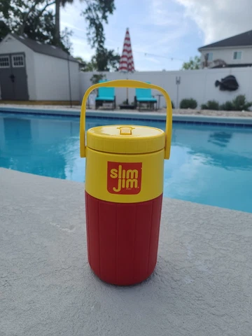 Vintage Coleman Thermos Beverage Cooler "Slim Jim" LIMITED EDITION Cover