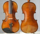 Master handmade violin fiddle 4/4 antique varnish strong tone violine