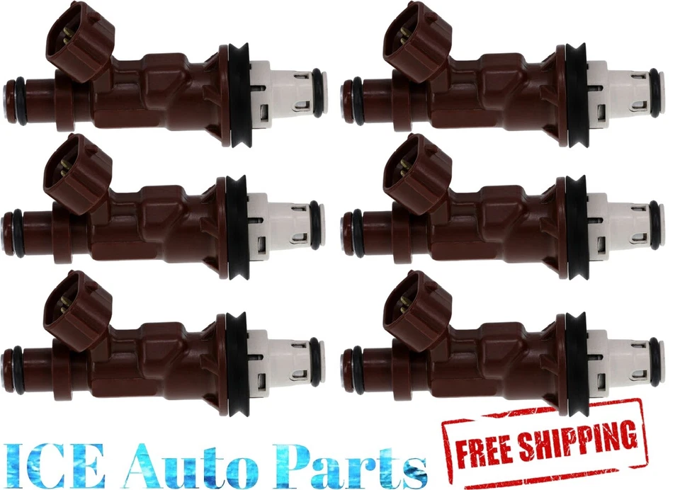  842-12251 Lot of 6 Remanufactured Fuel Injectors For Toyota  2320962040 Foto 1 de 2