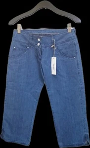 Laura Biagiotti Dolls crystal Buttons Denim Jeans 11/12 152 cm NWT New - Picture 1 of 8