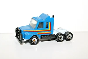 1985 Matchbox SCANIA T142 Rig ~ Blue With White Chasis ~ 1:90 Scale ~ Macau  - Picture 1 of 6