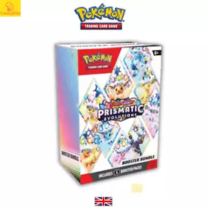 Pokemon Prismatic Evolutions Booster Bundle Box SV 8.5 Sealed English New PSA - Photo 1 sur 1