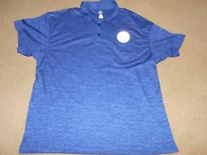 Chicago Cubs Golf Polo Shirt Majestic Blue Men's Size 3XL - Picture 1 of 3