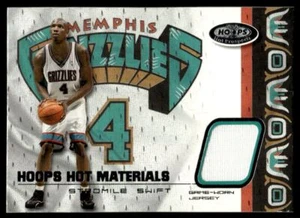 2001-02 NBA HOPPS HOT MATERIALS Stromile Swift Memphis Grizzlies #62 - Picture 1 of 2