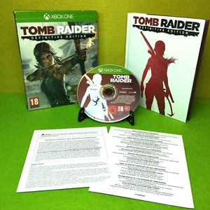 Tomb Raider Definitive Edition ARTBOOK BOX - Xbox One s x Italiano RARO Ottimo - Foto 1 di 10