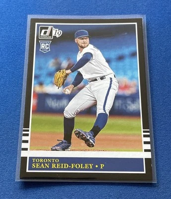 2019 Panini Donruss #219 Sean Reid-Foley RC Toronto Blue Jays - Image 1 of 2