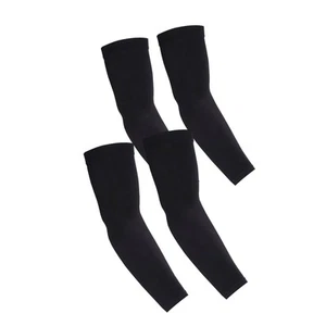 2 Pairs Arm Sleeves Compression UV Protection Cooling Sun Sleeves Tattoo Cove... - Picture 1 of 8