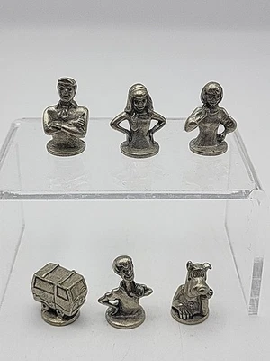 2002 Monopoly Scooby Doo Edition Replacement Parts Game Pieces Token Set of 6 - Image 1 of 4