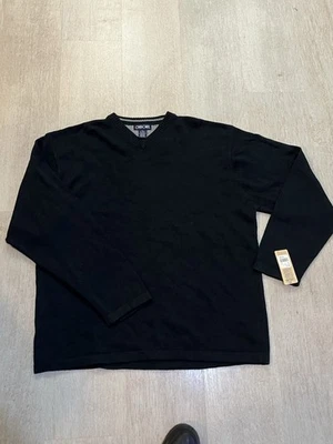 Suéter negro Cherokee completamente nuevo, sin manchas, nunca usado, cuello en V Foto 1 de 3