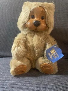 Vintage 1988 Applause Robert Raikes Kevi Wooden Bear Limited - Picture 1 of 4