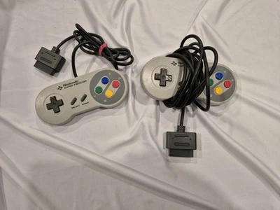 Super Nintendo Famicom SNES Controller SNS-102 OEM Lot Tested Clean EX - Image 1 of 2