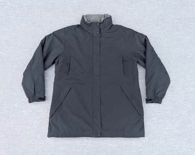 LL Bean Parka Jacket Womens Size XL Black Thinsulate Insulated Hooded Outdoor - Image 1 of 4