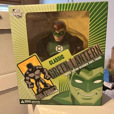 Boneco de ação Lanterna Verde Uni-Formz versão vinil moderno DC Direct - Imagem 1 de 2