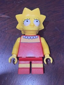 Lego Lisa Simpson Minifigure The Simpsons sim004 71006 See Face Paint